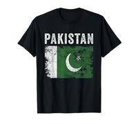 Pakistan Flag Distressed - Men Women Kids - Pakistani Flag T-Shirt