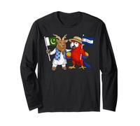 Pakistan Honduras Flag Pakistani Roots Proud Honduran Long Sleeve T-Shirt