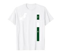 Pakistan Map & Flag Patriotic Travel Graphic Value Graphic T-Shirt, Men, White, M
