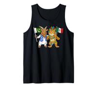 Pakistan Mexico Flag Proud Mexican Pakistani Roots Tank Top