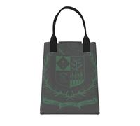 Pakistan National Emblem Print Unisex Insulated Lunch Bag Lunch Bags for Work Perfect for Work Picnics and Travel Picnic Hiking Or Women Men Adult Kids