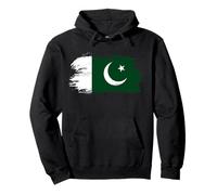 Pakistan Outfit - Pakistan Flag Symbol - I love Pakistan Pullover Hoodie