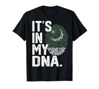 Pakistan Roots Flag Fingerprint Graphic Patriotic T-Shirt