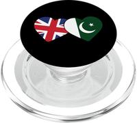 Pakistani heritage UK Pakistan British Flag Pakistani Flag PopSockets PopGrip for MagSafe