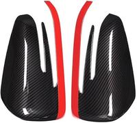 PAKJEL 1 Pair Car Door Rearview Mirror Cap Outer Shell Replacement Side Cover Caps Replacement For Mercedes Benz A CLA GLA GLK Class W176 W117 X156 X204,Door Rear View Mirror Cover.