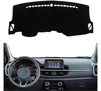 PAKJEL For Kia Picanto X-line Morning 2018 2019 2020 (RHD) Car Dashboard Cover Dash Mat Sun Shade Block Automotive Accessories.,C-Red Edge