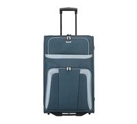 paklite travel case with 2 wheels, large wheeled suitcase, ORLANDO, classic soft-shell trolley in timeless design, 73 cm, 80 liters