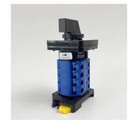 PAKMEZ LW26-20 DIN Rail Mounted Multi Position Silver Rotary Cam Switch 690V 20A 4 Level Changeover Selector YMW26 LW28(1-2-3-4)
