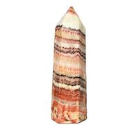 PAKMEZ Natural Stones Natural Crystal 1PC Natural Pork Stone Column Quartz Crystal Tower Point Madafascar Power Stone Crystal Natural Stones (Color : 9pcs, Size : 1100-1200g)