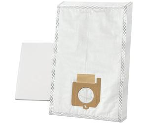 PakTrade 10 Premium Vacuum cleaner bags compatible with Miele Type L - LL - L/L Art - 5852650 - compatible with Menalux 3172-10 pieces, including filter, microfleece, spare parts, accessories