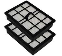 PakTrade 2 SET Vacuum Cleaner HEPA Filter compatible with Nilfisk Action A 100, A 200, A 300, A 400