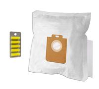 PakTrade 5 Air Fresheners + 5 Vacuum Cleaner Dust Bags Compatible with AEG VX6 Öko X Force VX6-1-Öko