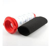 PakTrade Filter Set compatible with Bosch BCH65TRPGB/03, BCH6A18CN/01, BCH6A18CN/03, BCH6A25KCN/01, BCH6A25KCN/02 | Round Filter + Foam Filter | Compatible With 00754176, 00754175