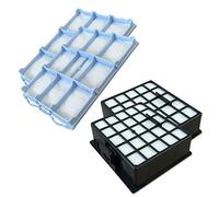 PakTrade SUPER SET - 2 HEPA Filter + 2 Motor Protection Filter compatible with SIEMENS VSZ 3... Series Reihe, VSZ 41666/01, Z 3.0