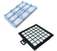 PakTrade TOP SET - HEPA Filter + Motor Protection Filter compatible with SIEMENS BOSCH VS08G... / BSG8... Series