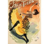 Pal Jolie Thero Flamenco Dancer Show Advert Large Wall Art Print Canvas Premium Mural
