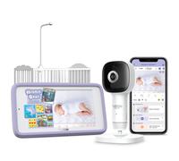Pal SkyVision AI Pro Crib Mount Camera White