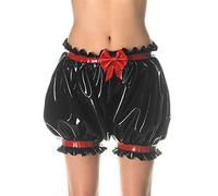 Palace Civet Latex Gummi Rubber Black Medium Bloomers Trousers Pants 0.4mm - black - 3X-Large