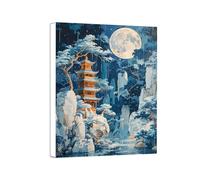 Palace Diamond Art Kits Adults, 5D DIY Retro Diamond Painting, Gem Art Painting for Beginners, Arts and Crafts Kits for Adults, DIY Full Drill Crystal Embroidery Gifts for Home Decor, 50x70cm 0a-222