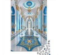 Palace Hall Chandelier 1000pcs Mini Puzzle For Adults Premium Paper | 52x38cm Cardboard Home Decor Smooth Surface Birthday Gift Mind Relaxation