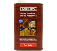 Palace Langlow Water Repellent Wood Preserver 1L - Red Cedar