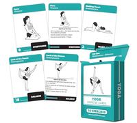 Palace Learning Yoga Pose Exercise Cards - Yoga Positions and Workout Fitness Cards with Over 50 Poses - 2.5" x 3.5"