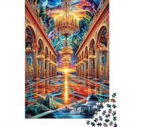 Palace of Versailles 1000 Piece Jigsaw Puzzle with Whimsical Design - A Charming Challenge for Adults And Kids Age 14 Years Up52x38cm/1000pcs