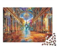 Palace of Versailles Jigsaw Puzzle 1000-Piece for Adults & Kids, Challenging Home Decoration Gift 52x38cm/1000pcs