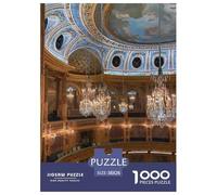 Palace of Versailles Jigsaw Puzzles Puzzle for Adults Kids. 1000 Piece Famous Architecture Great Gifts Challenge Toy Educational Game Home Decoration for Educational Games Gifts 38x26cm/1000pcs