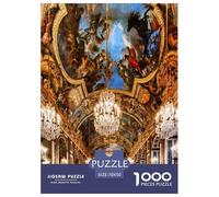 Palace of Versailles Jigsaw Puzzles Puzzles for Adults Kids. 1000 Piece Famous Architecture Impossible Challenge Toy Educational Game Home Decoration for Adults& Kids Age 14 Years Up 70x50cm/1000pcs