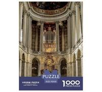 Palace of Versailles Jigsaw Puzzles Puzzles for Adults Kids. 1000 Pieces Famous Architecture Whimsical Challenge Toy Educational Games Home Decoration for Adults& Kids Age 14 Years Up 70x50cm/1000pcs