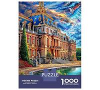 Palace of Versailles Puzzle 1000 Pcs Jigsaw Puzzle Challenge Paper Eco-friendly Puzzle for Adults & for Age 12 And Up 38x26cm/1000pcs