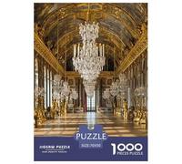 Palace of Versailles Puzzle 1000 Pieces Jigsaw Puzzle Educational Game Challenge Difficult Hard Puzzle for Adults & for Age 12 And Up 70x50cm/1000pcs