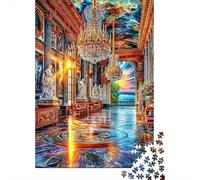 Palace of Versailles Puzzle 1000 Pieces, Whimsical Challenge Toy Jigsaw Puzzles for Adults And Kids Age 14 Years Up 70x50cm/1000pcs