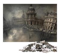 Palace Of Versailles Wooden Jigsaw Puzzles for Adults Fun 500 Piece Toy Intellectual Game Home Decoration Education Game Stress Relief Toy Premium & Durable 500pcs (52x38cm)