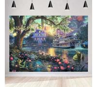 Palace Photography Background Fairy Tale Prince Princess Happiness Frog Castle Photography Background Studio Props (9x6ft)