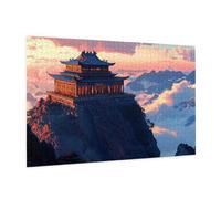 Palace Piece Jigsaw Puzzle 3000 Jigsaw Puzzles for Adults Landscape Impossible Puzzle Challenging High Difficulty Activity, Gift Box Packaging, Great Gift Idea for Family Friends 81x122 CM -1541y