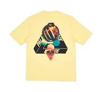 PALACE Sans Ferg T-Shirt Sunshine Yellow Glasses Back Logo Short Sleeve Unisex P18SS066 M
