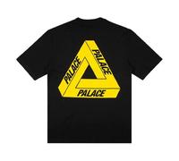 PALACE Tri-To-Help limited Yellow Triangle Short Sleeve Unisex Black P18TS227 M