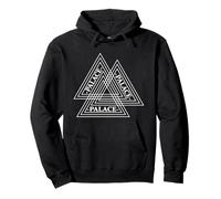 Palace - Triangle Designer Black Edition Pullover Hoodie