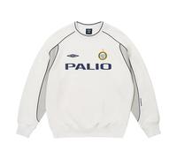Palace x Umbro Warm Up Crewneck Sweatshirt 'Grey' P26UMCS131 XL