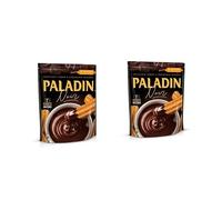 Paladin Noir Intense Dark Chocolate Powder, 250g (Pack of 2) | Chocolate a la Taza | Creamy Spanish Cocoa Drink Mix