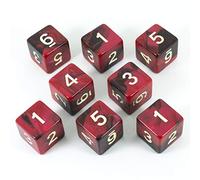Paladin Roleplaying Marble D6 Dice Set (Blood God)