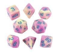 Paladin Roleplaying Pink and Yellow Dice - 'Love Potion'