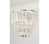 Paladina Easy Fit Light Fitting BHS Lighting Silver One Size