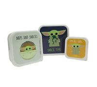 Paladone Baby Yoda Mandalorian The Child Grogu Snack Boxes, Set of 3