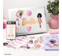 Paladone Barbie Gadget Decals - Decorate with Fun Barbie Sticker Accessories - 22 Decals