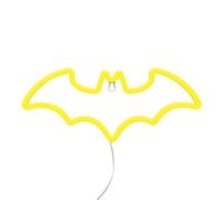 Paladone Batman LED Neon Light - Officially Licensed DC Comics, Iconic Logo Shaped Lamp, USB Powered, Boys Bedroom Accessories & Decor