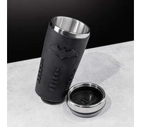 Paladone Batman Travel Mug - Officially Licensed Reuseable Tumbler for Coffee and Tea, Perfect Flask for Commuters, Gift for Fans 450ml