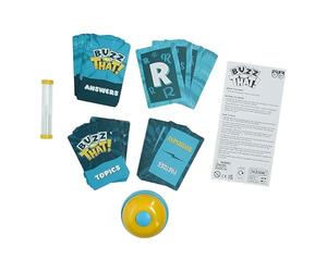 Paladone Buzz That, Fast-Paced Word Game for 2+ Players, Comes With Fun Gameshow Buzzer